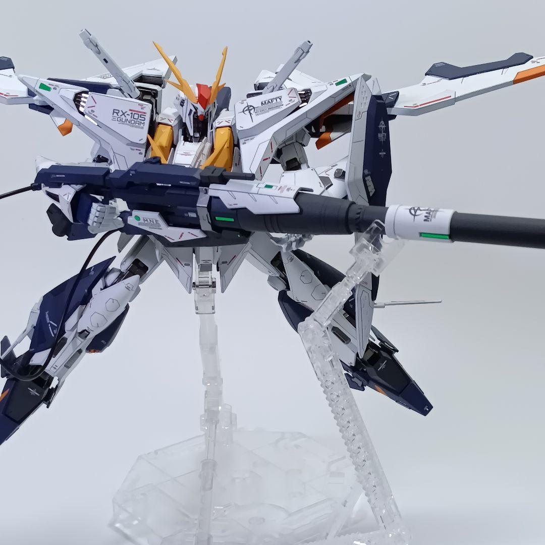 クスィーガンダム　ハイパー・メガ・バズーカ・ランチャー　Ξガンダム　塗装　完成品