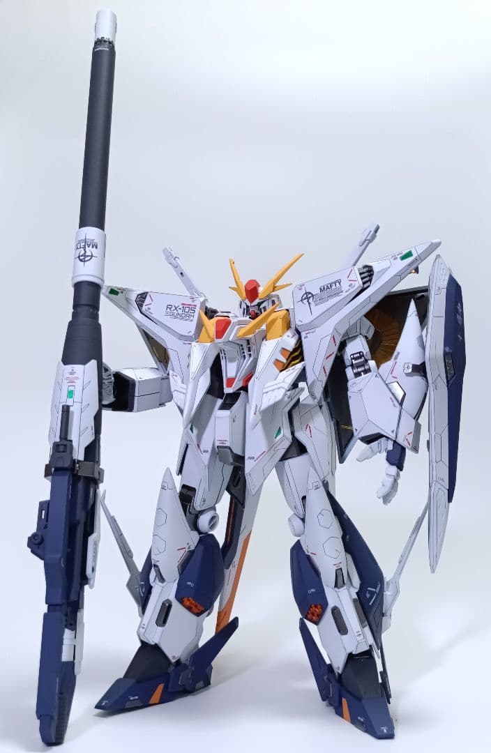 クスィーガンダム　ハイパー・メガ・バズーカ・ランチャー　Ξガンダム　塗装　完成品