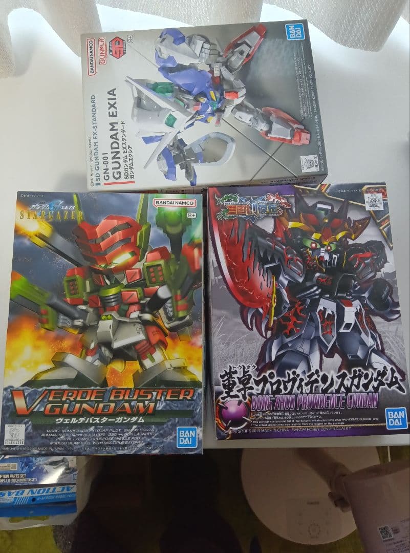 ガンプラ等詰め合わせ　MGSD、RG、HG、SD、スペリオルディファイン　13点