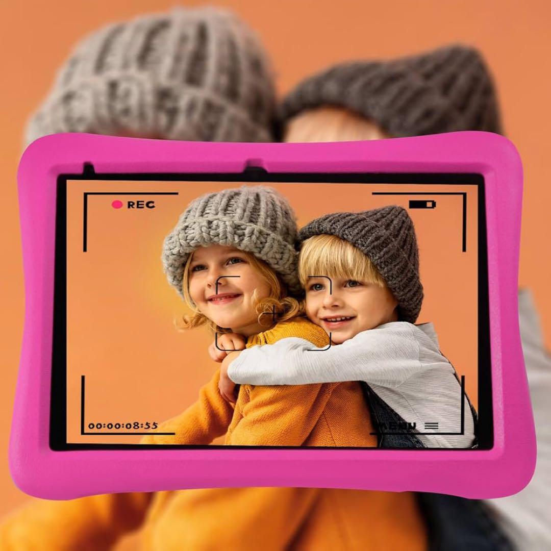 Android KIDS 子供用タブレット Wi-Fi機能　ピンクカバー付き