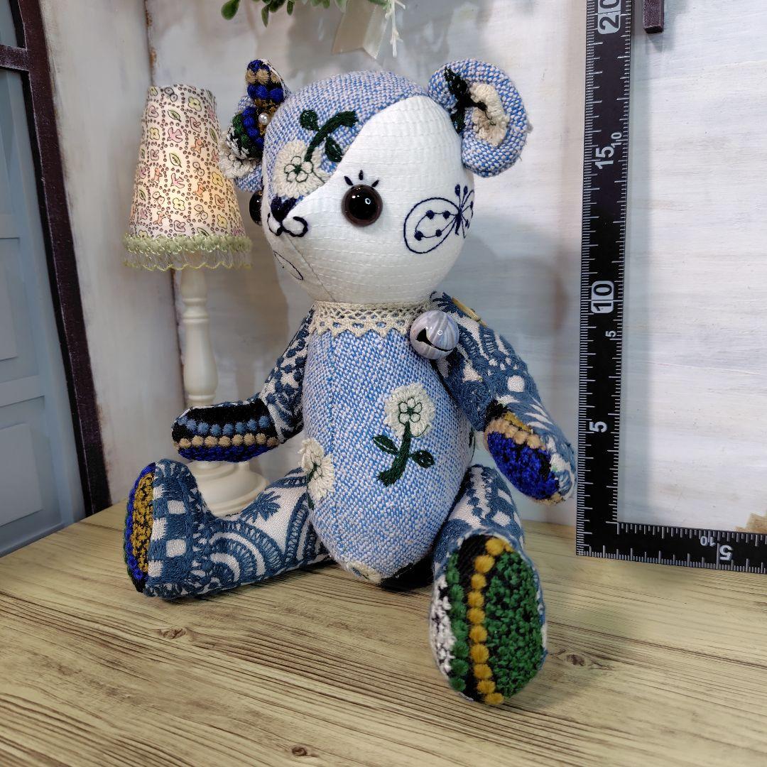 ミナペルホネン＊ハンドメイド＊ぬいぐるみ＊テディベア＊87