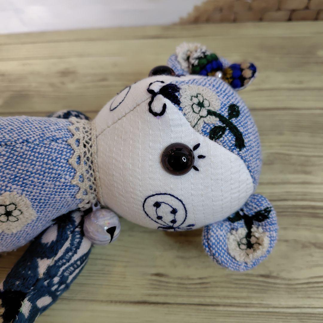 ミナペルホネン＊ハンドメイド＊ぬいぐるみ＊テディベア＊87