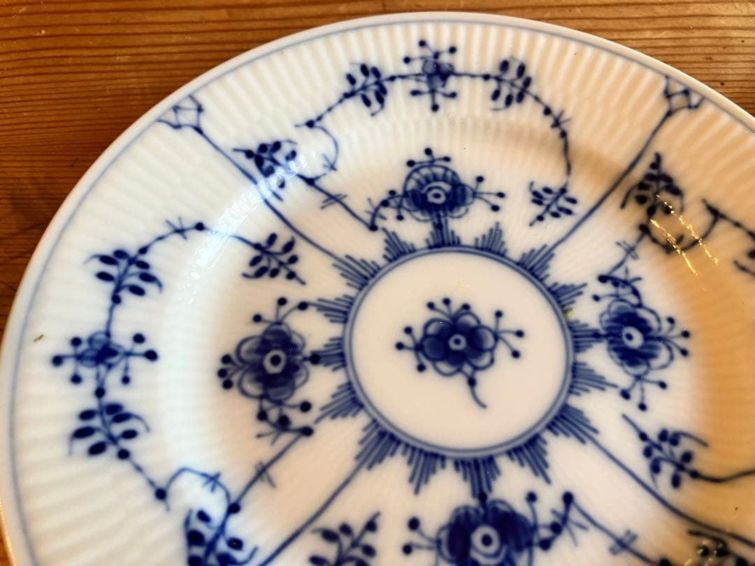 ロイヤルコペンハーゲン　ブルーフルーテッド　15.5プレート×2