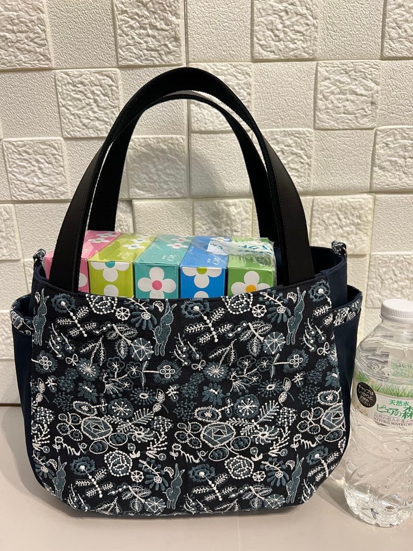 【ミナペルホネン セレブレイト】超高級チューリップバッグ　M celebrate