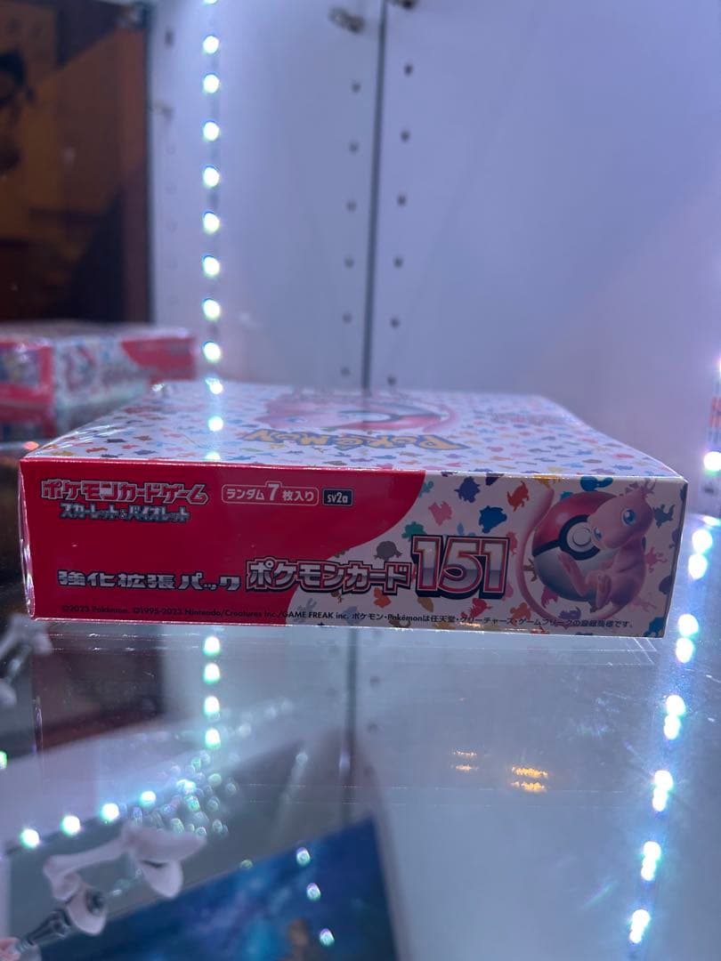 ポケモンカード151 新品未開封　BOX シュリンク付き