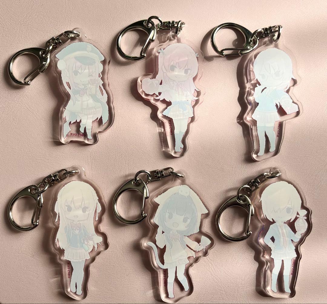 ヘブンバーンズレッド　バレンタイン　ver. アクリルキーホルダー　全6種類