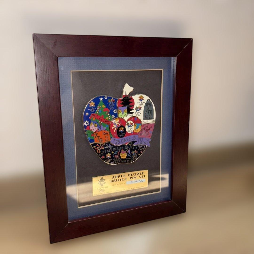 長野オリンピック　限定　ピンバッジ　セット　りんご　アップル