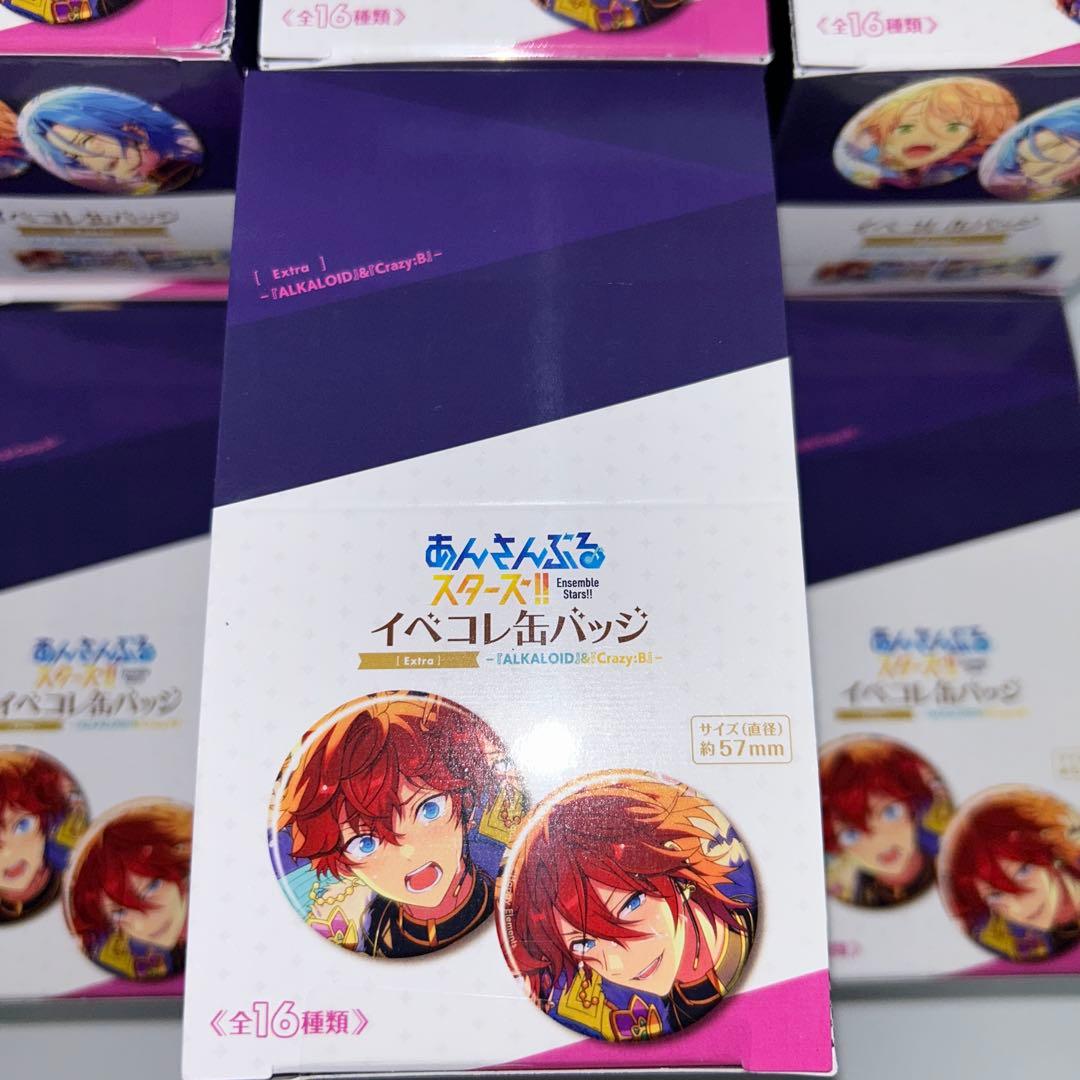 あんスタイベコレ缶バッジExtra ALKALOID & Crazy:B 10箱
