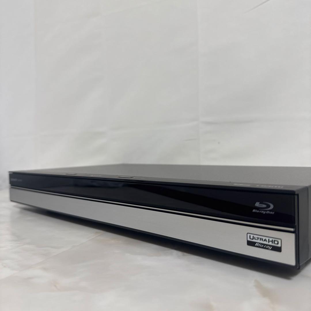 SHARP AQUOS 2018年製 ブルーレイレコーダー 2TB 3番組同時録