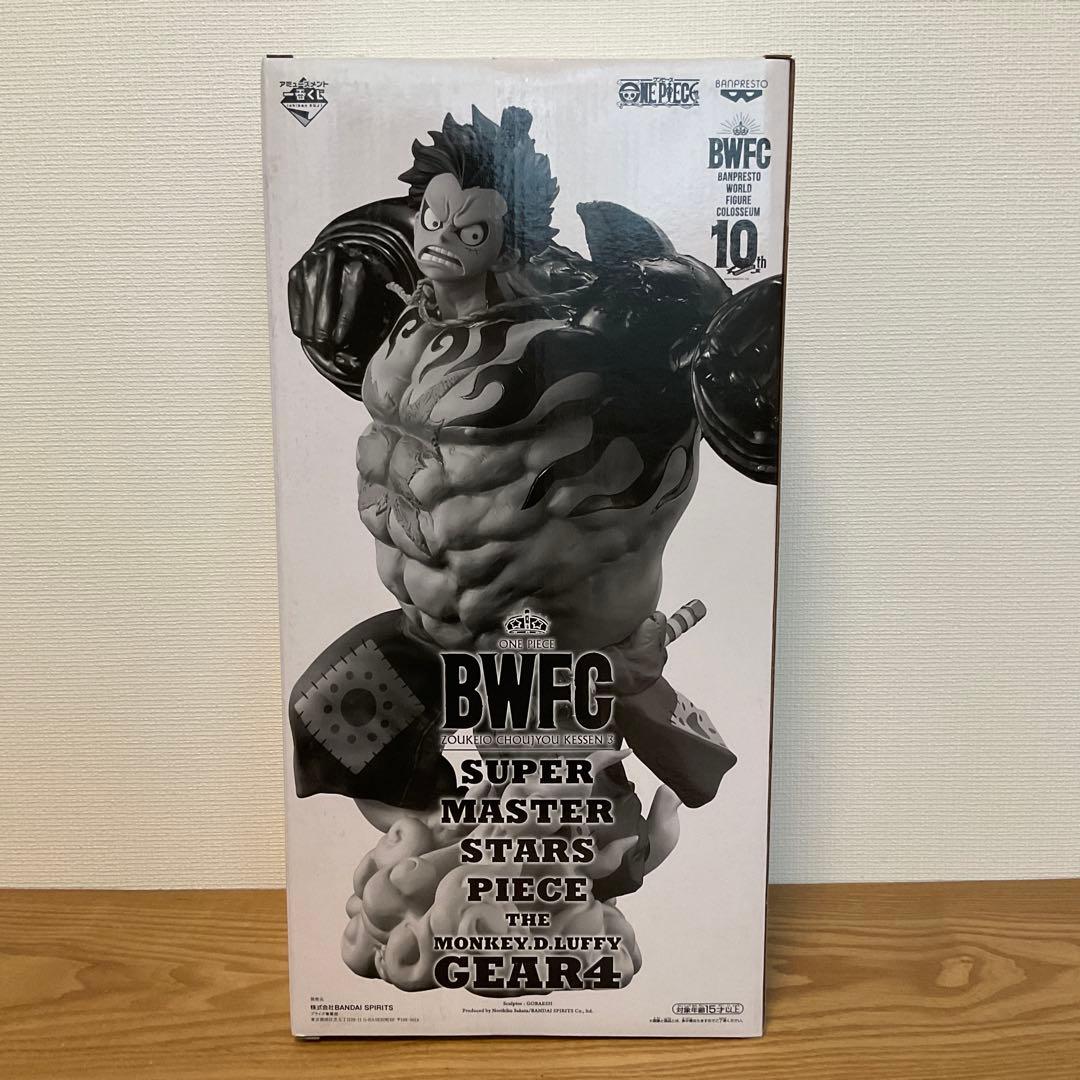 ワンピース　BWFC 造形王頂上決戦3 ルフィ　ギア4 B賞　半券付き