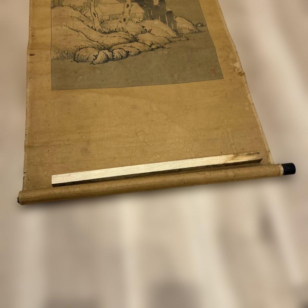 山水画 水墨画 掛軸　　24