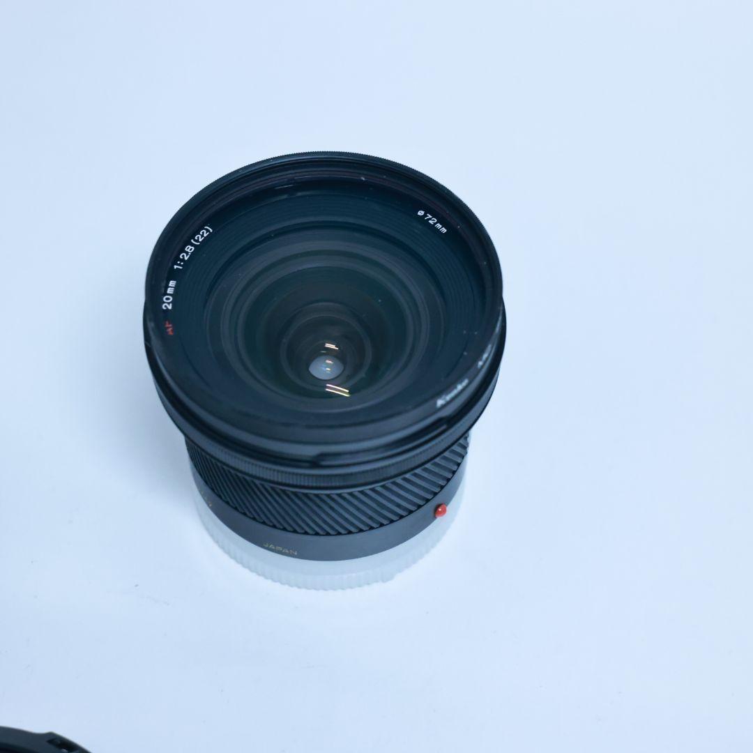 MINOLTA AF20mm F2.8 SONY αAマウント　単焦点レンズ