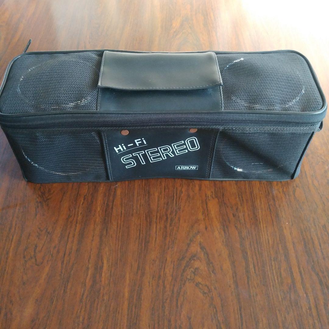 ARROW ４スピーカーセット 資生堂カセットデッキ　非売品　レトロ　レア物