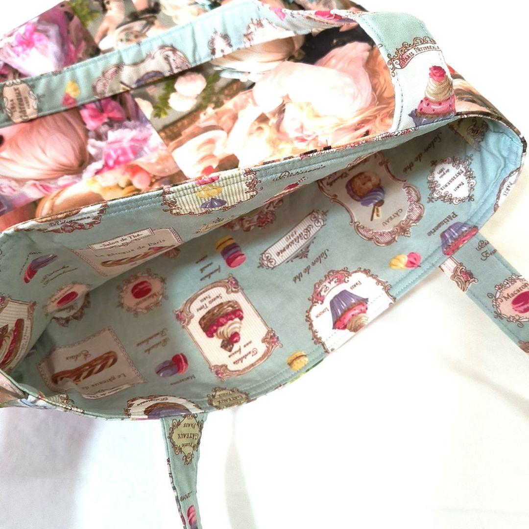 りんりん様】ハンドメイドオーダー★女の子★肩がけトートバッグ　3点