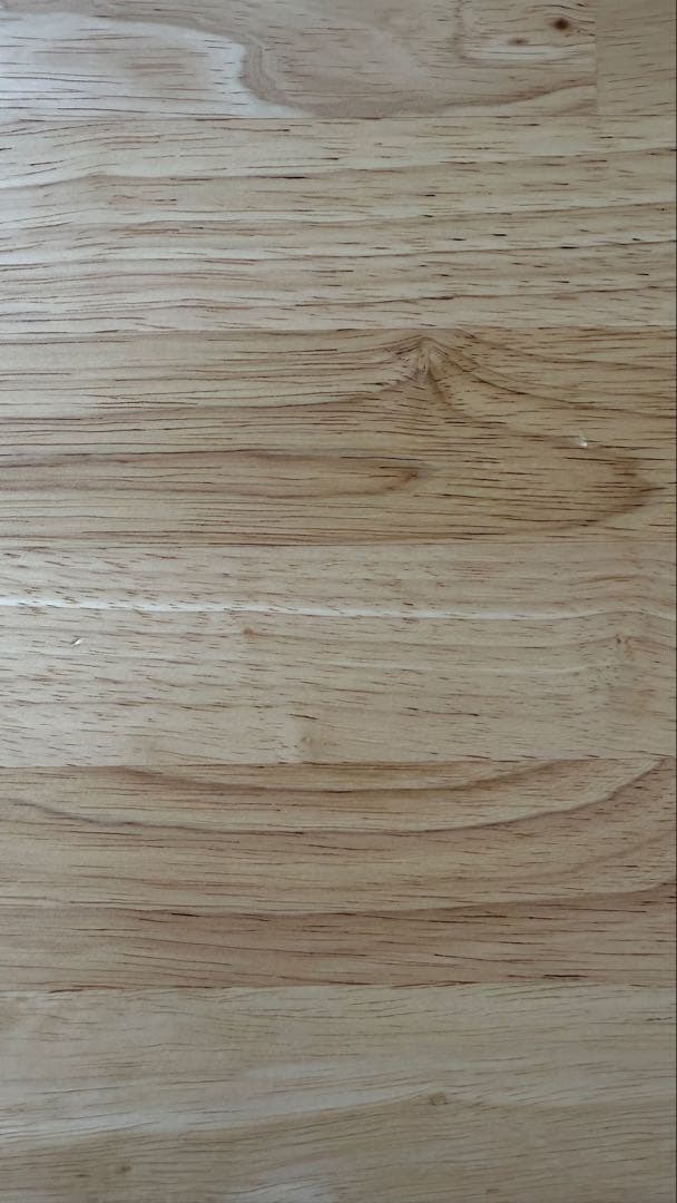 KANADEMONO テーブル/デスク×ラバーウッドナチュラル 黒スチール