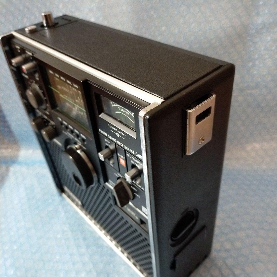 動作品　SONY ICF-5800 ラジオ