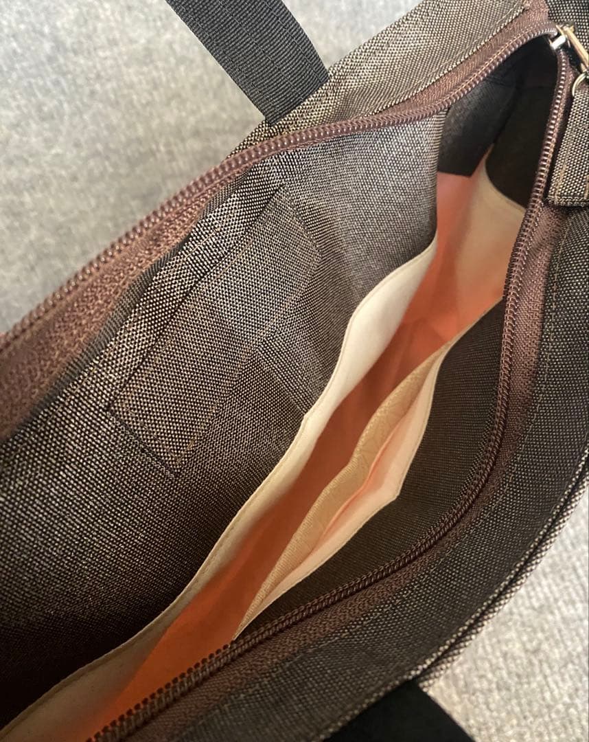 超軽量♡倉敷畳縁そとポッケつき2wayリボントート(さくらシャーベット)