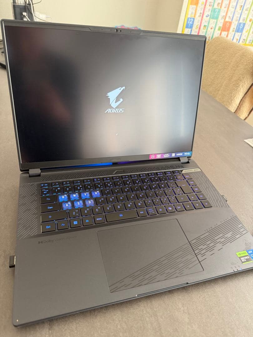 【GIGABYTE AORUS 16X AKG-53JPC54SH】