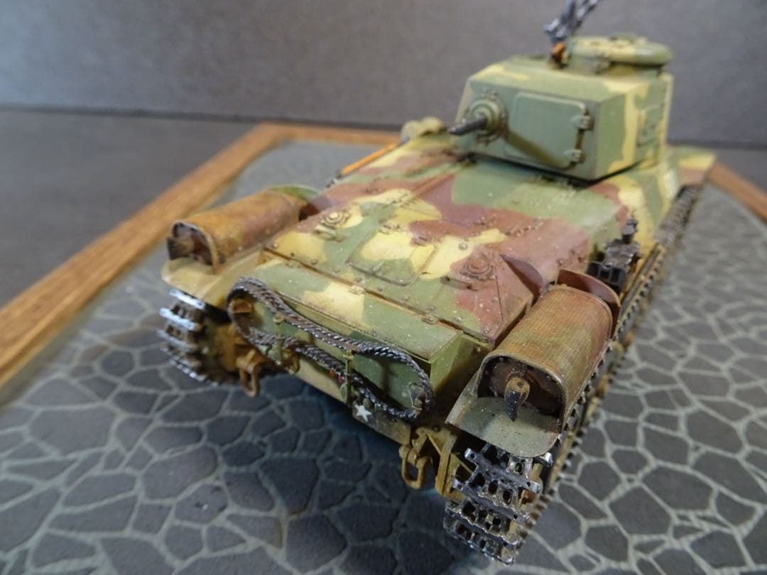タミヤ1/35 日本陸軍97式中戦車改　戦車プラモデル　完成品
