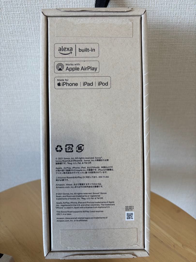 WiFiスピーカー Sonos Roam