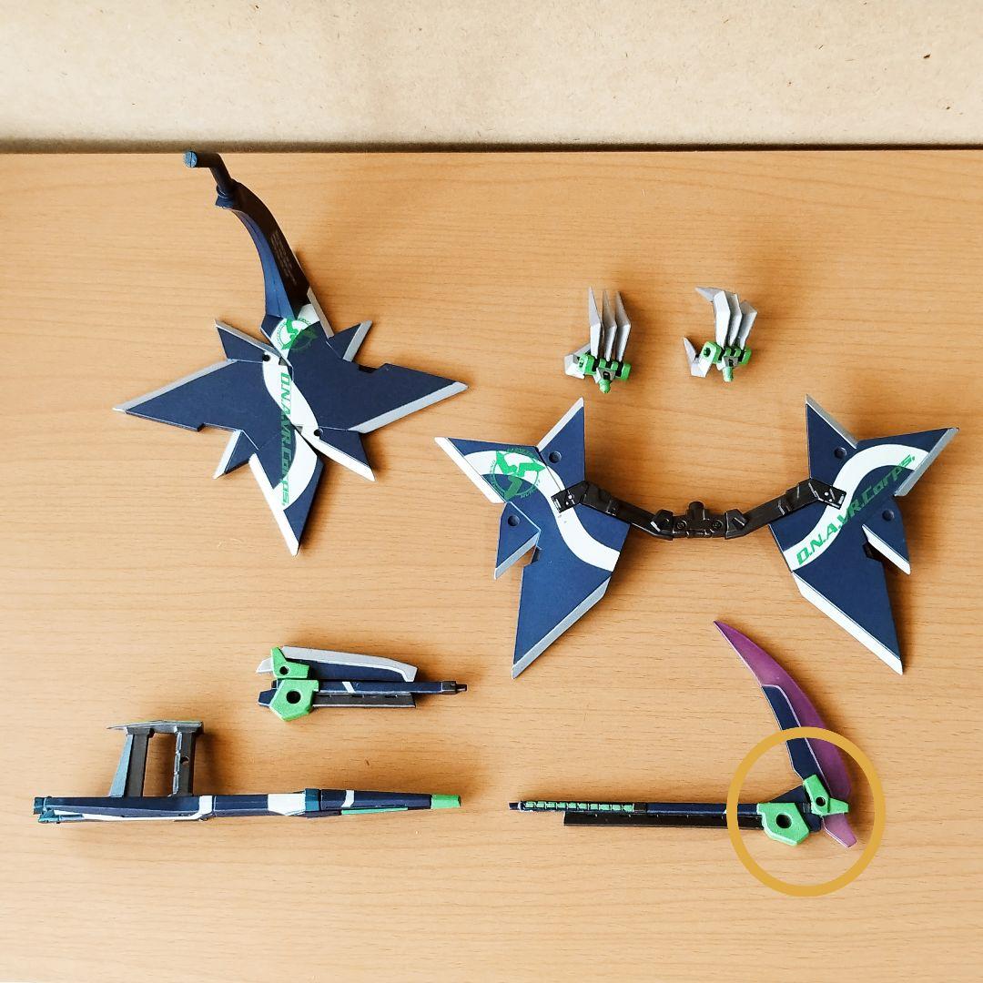 海洋堂 XEBEC スペシネフ D.N.A SIDE バーチャロン