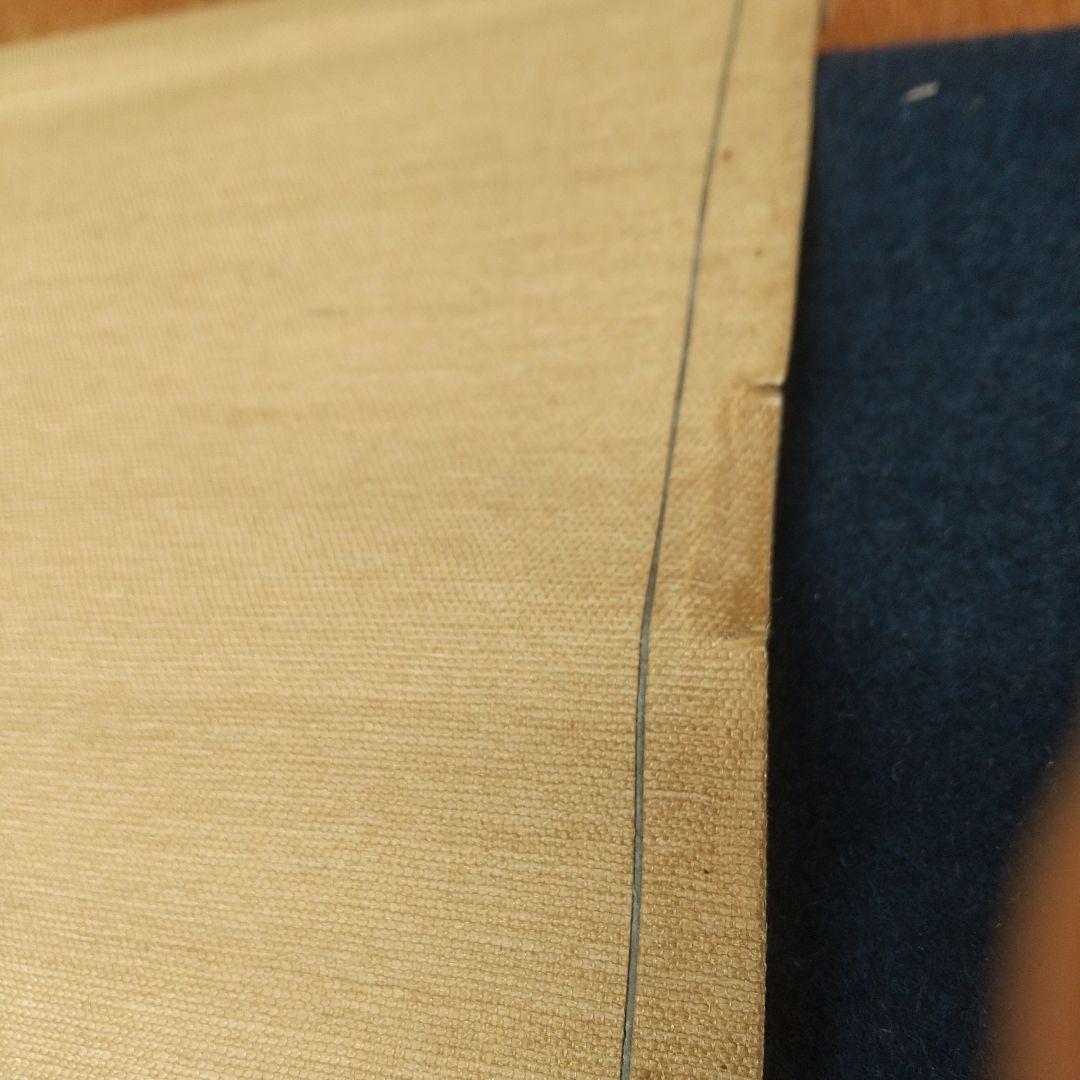 書家　手島右卿　臨書掛軸　軸先片方なし　書道