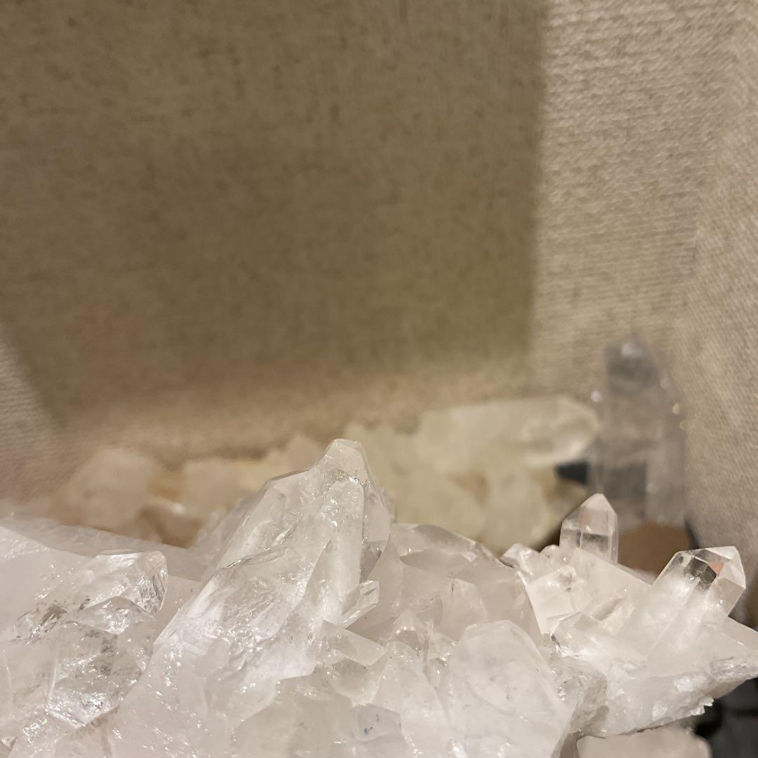 トマスゴンサガ産　スーパーエクセレントクラス　水晶クラスター　浄化セット　天然石
