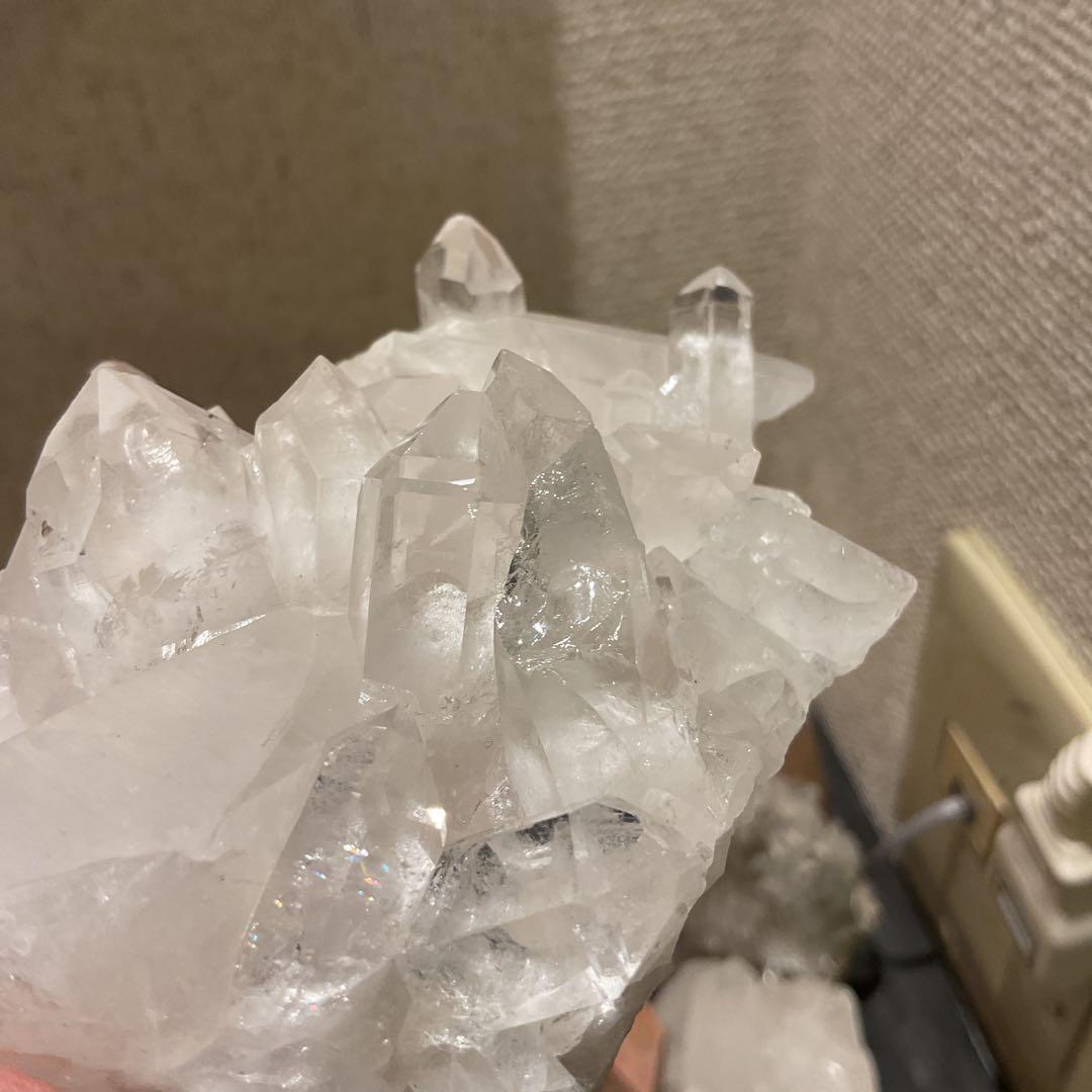 トマスゴンサガ産　スーパーエクセレントクラス　水晶クラスター　浄化セット　天然石