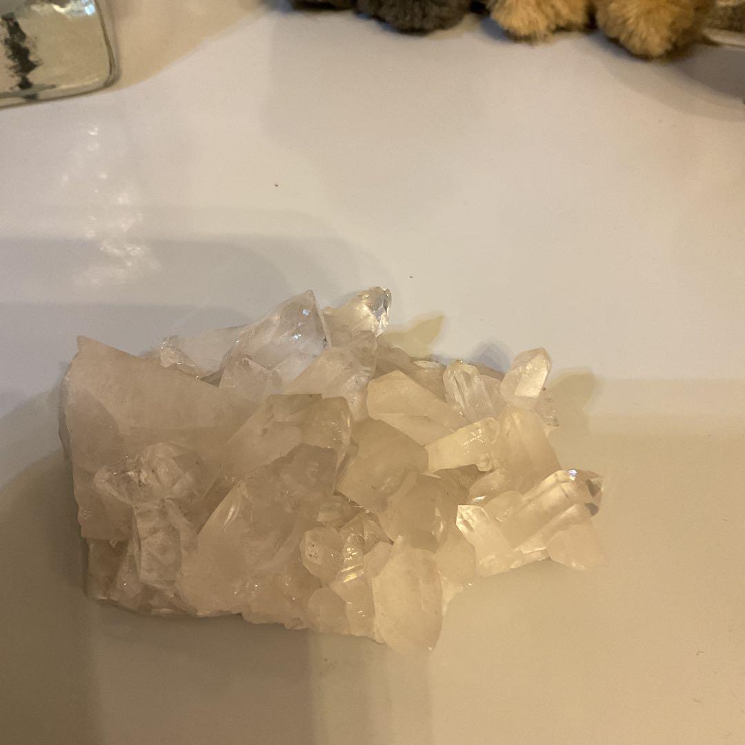 トマスゴンサガ産　スーパーエクセレントクラス　水晶クラスター　浄化セット　天然石