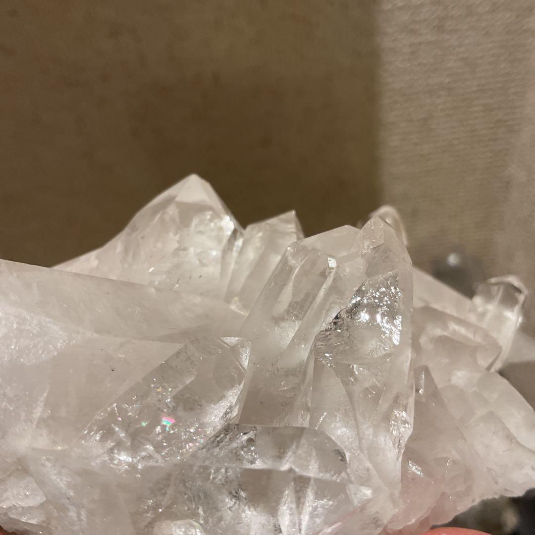 トマスゴンサガ産　スーパーエクセレントクラス　水晶クラスター　浄化セット　天然石