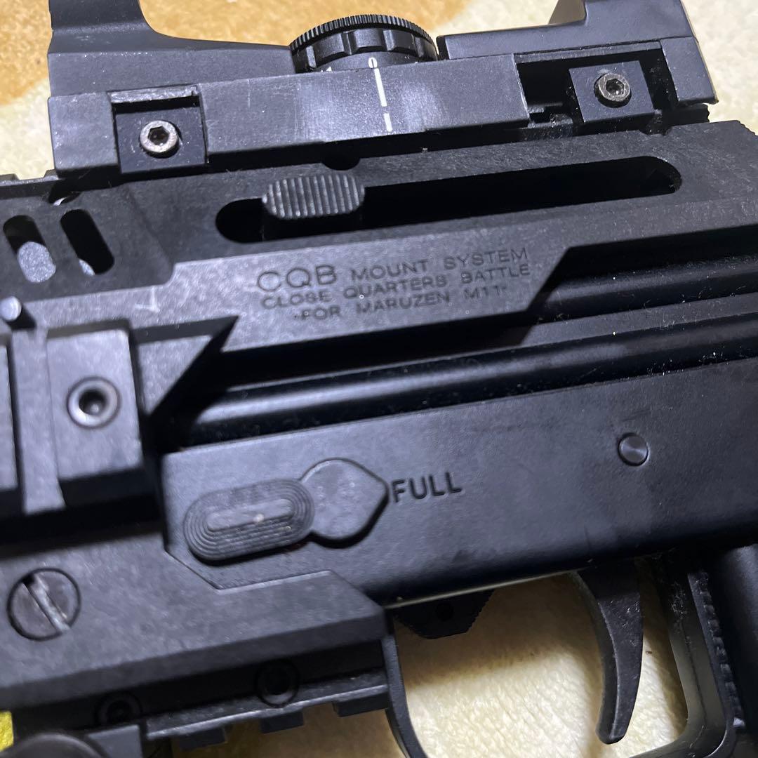 マルゼン M11 サブマシンガン CQBマウント付き　ガスガン