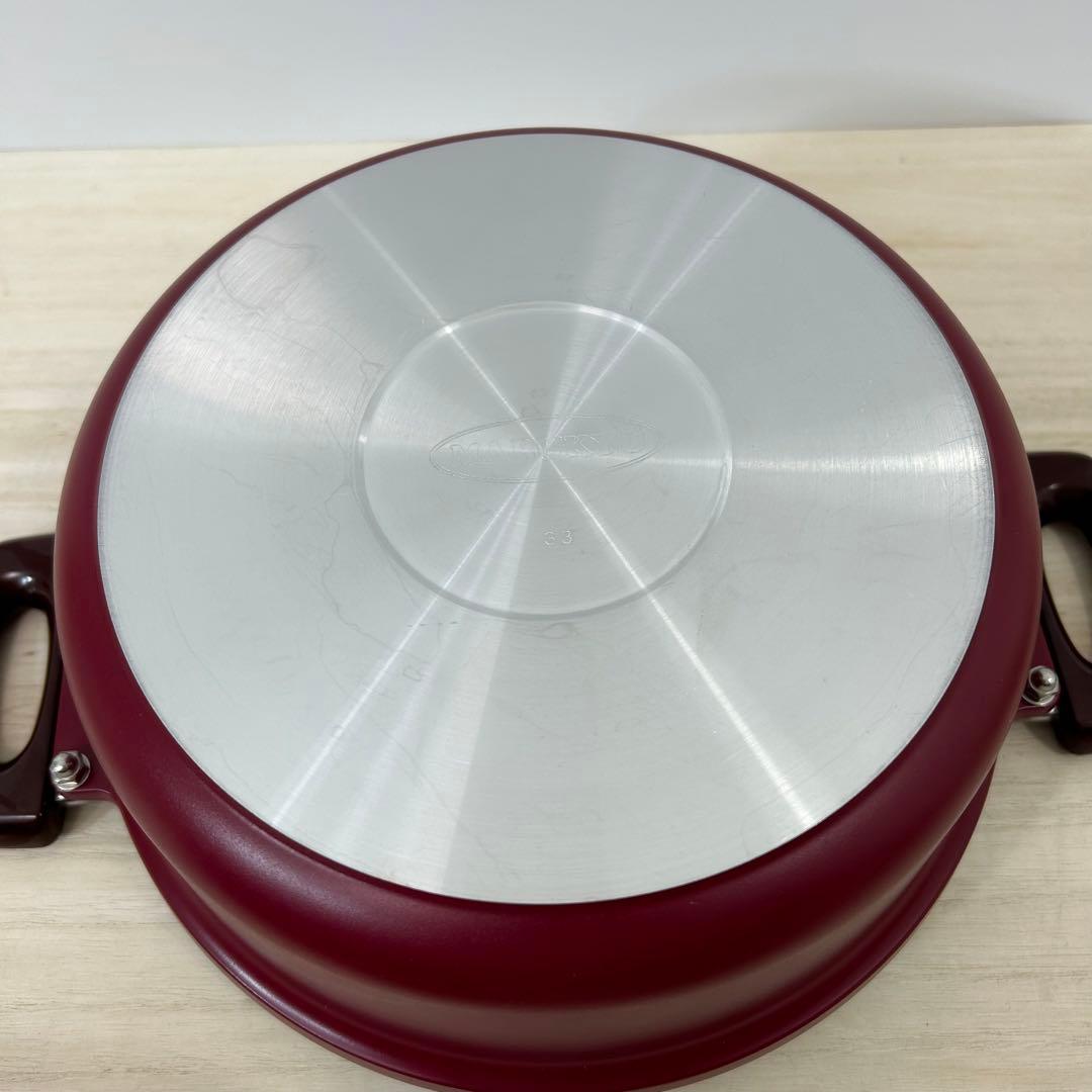 マル球産業 丸型健康フライヤー 両手鍋