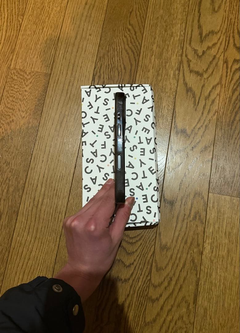 CASSETIFY クリアケース ブラックフレーム iPhone17Pro