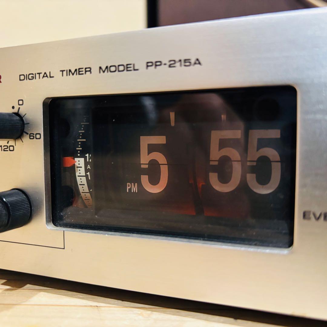 PIONEER パイオニア　デジタルタイマーPP-215A パタパタ式