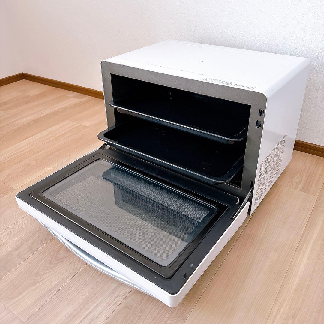 SHARP 過熱水蒸気オーブンレンジ 2段調理 31L RE-SS10D-W