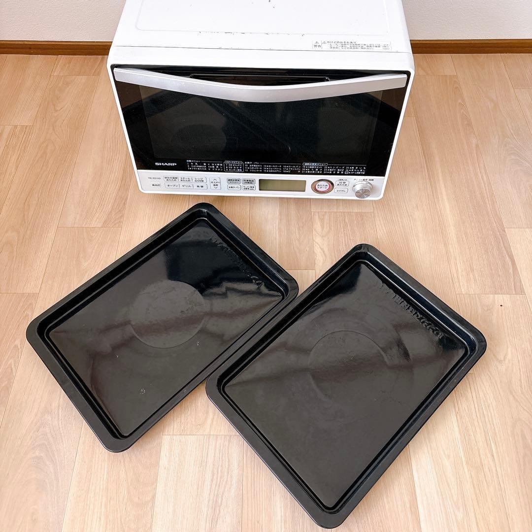 SHARP 過熱水蒸気オーブンレンジ 2段調理 31L RE-SS10D-W