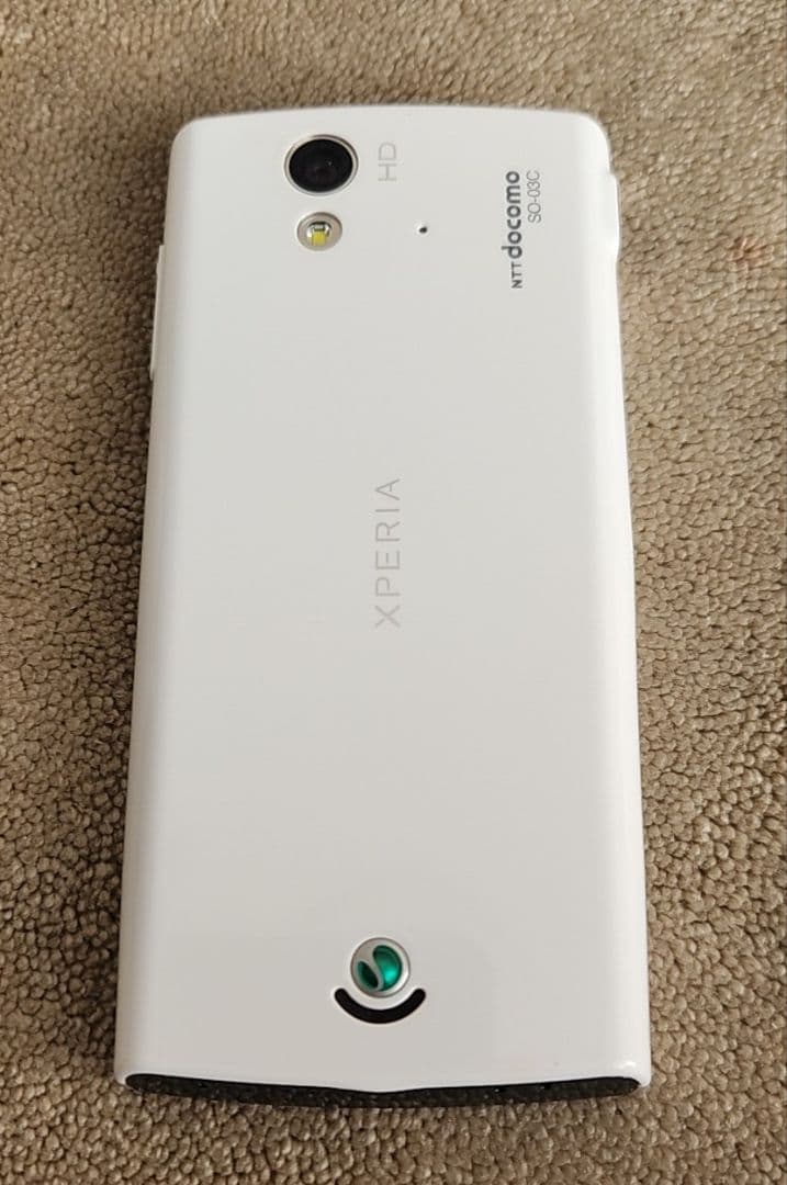 Sony Ericsson Xperia ホワイト docomo SC-03C