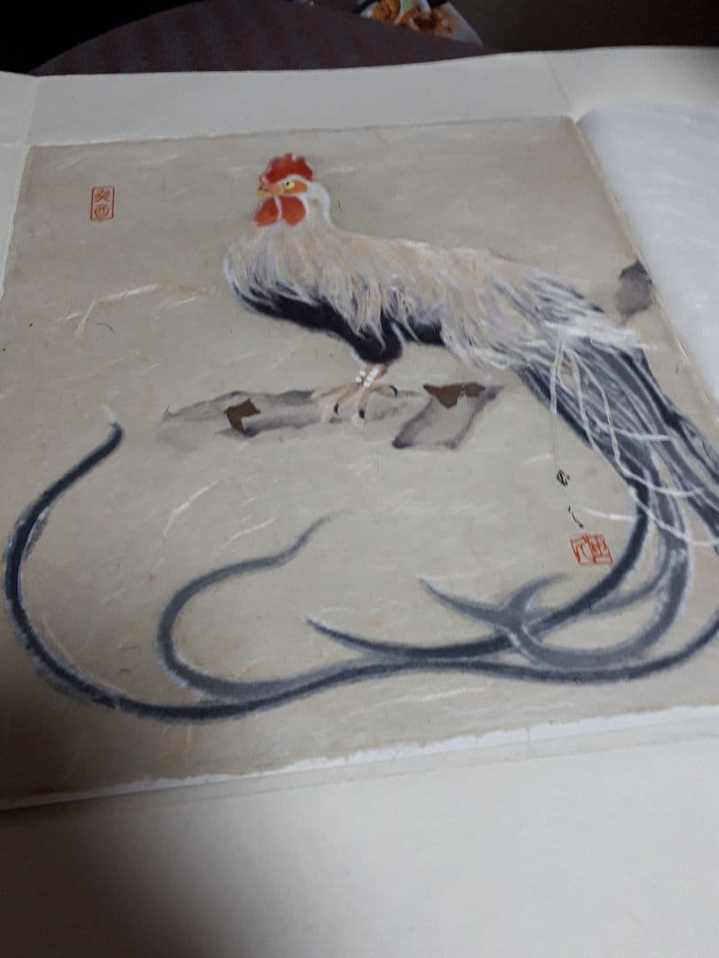 伝統工芸品　和紙色紙　十二支