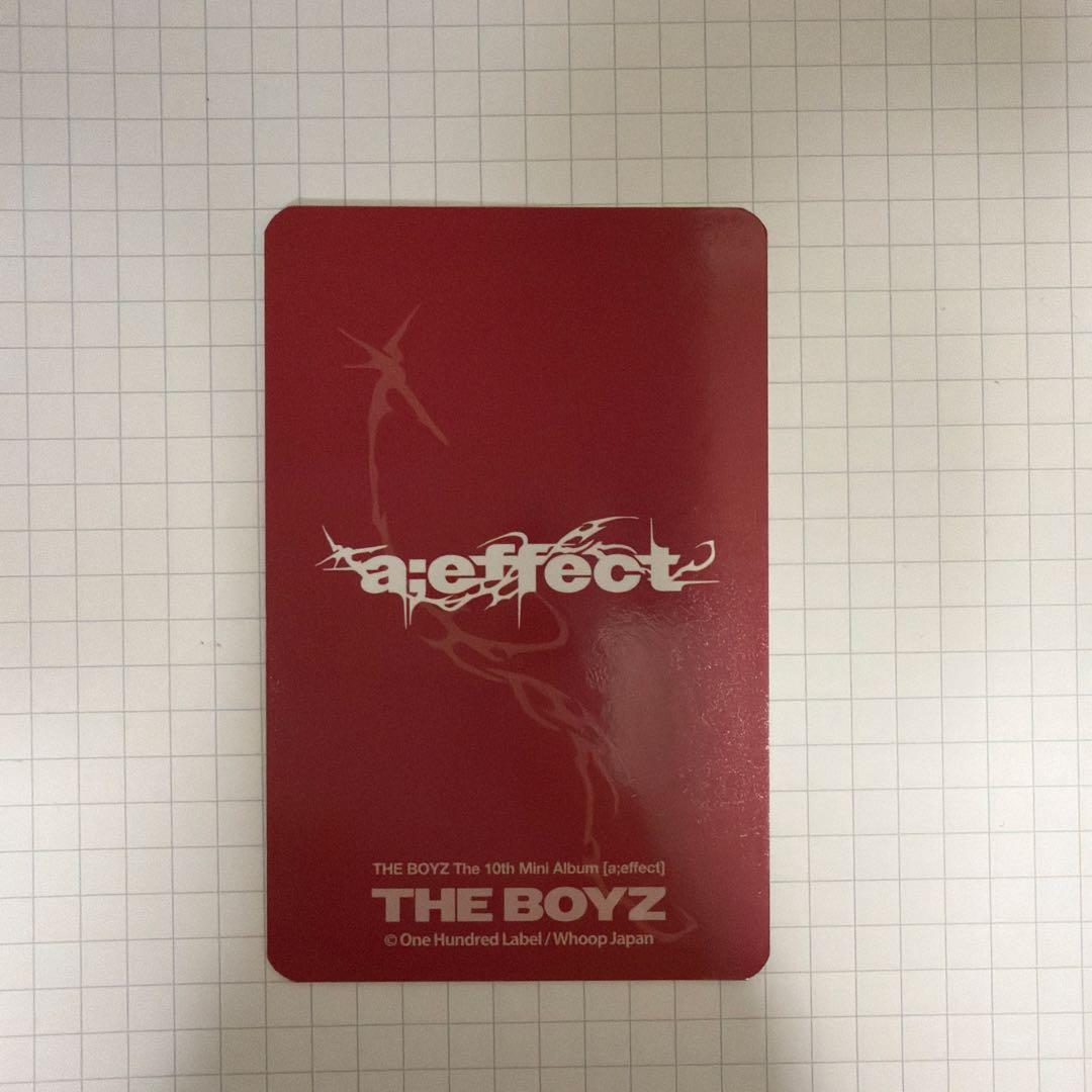 THEBOYZ a;effect 特典会 リリイベ ヒョンジェ トレカ