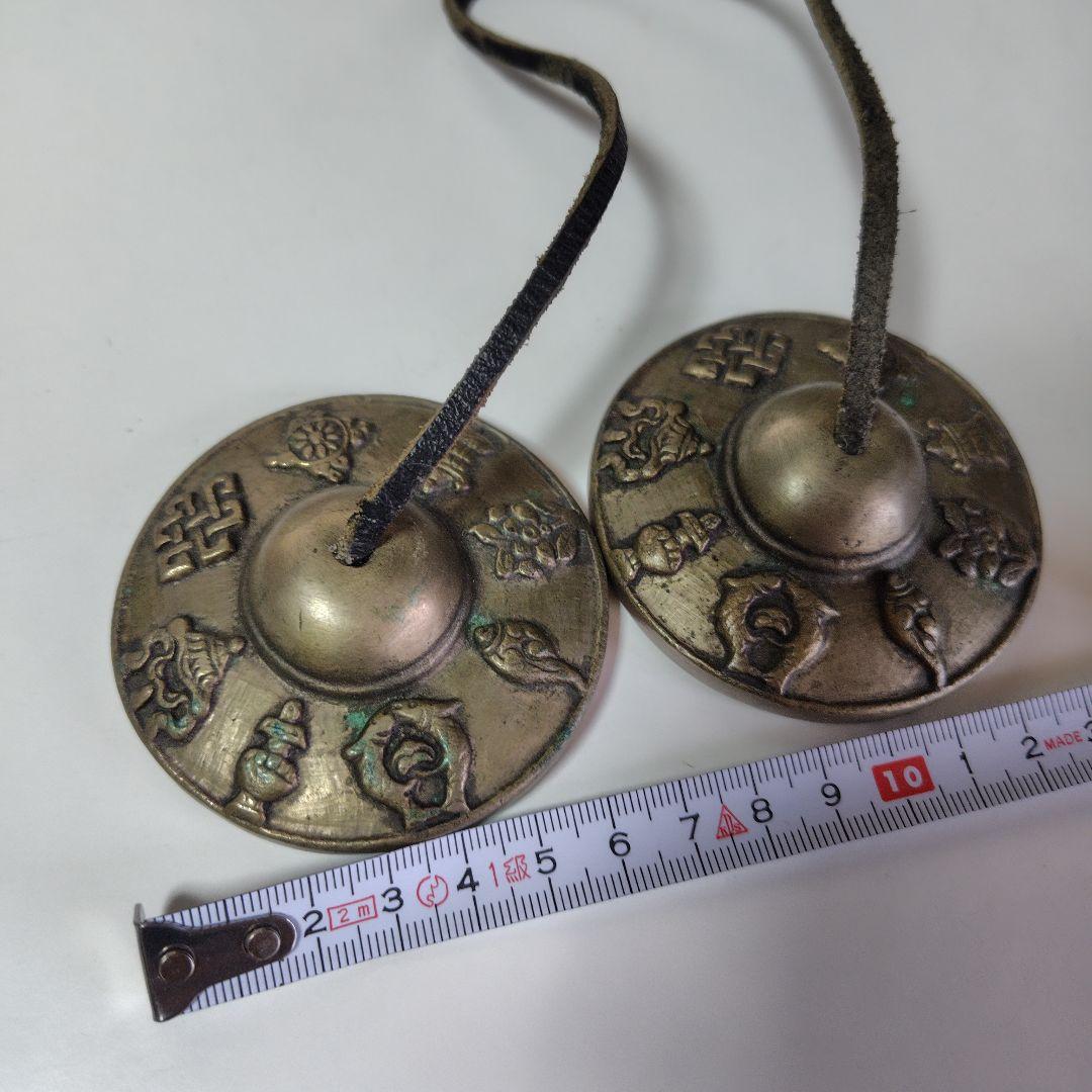 ティンシャ【送料無料】チベタンベル　魚　壺　良縁　御香 ヒーリング　法具