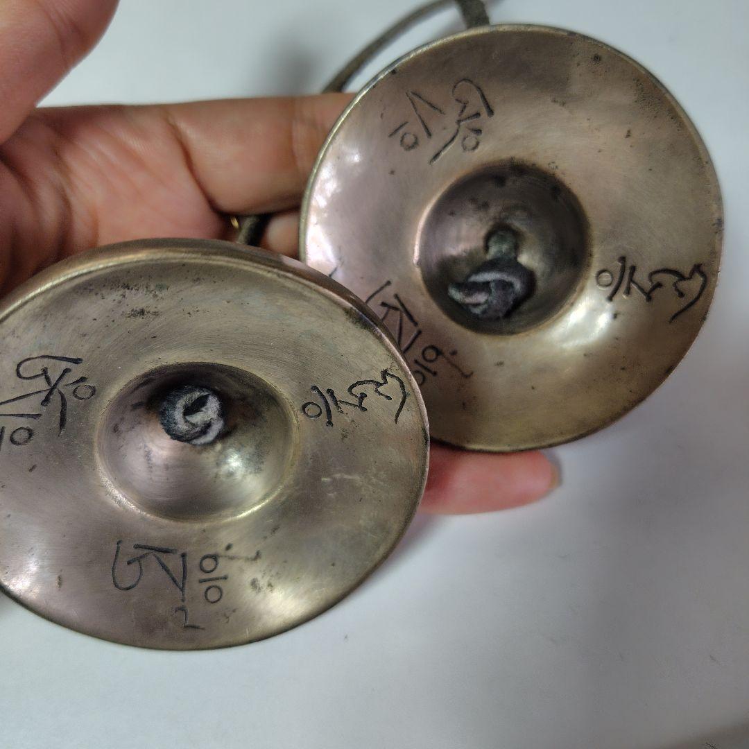 ティンシャ【送料無料】チベタンベル　魚　壺　良縁　御香 ヒーリング　法具