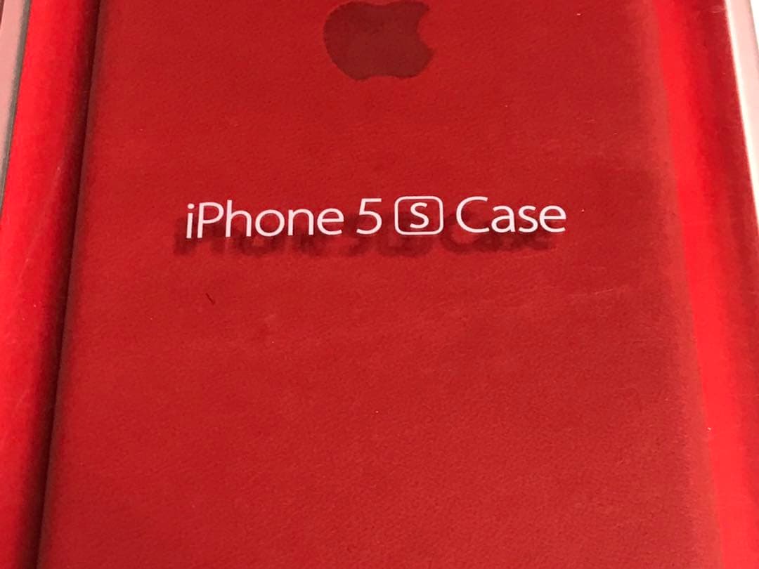 14148 iPhone5s iPhoneSE用 Apple社純正レザーケース