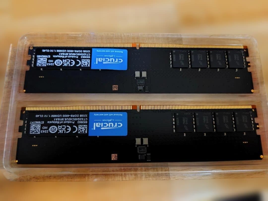 ヒ*ル様 Crucial DDR5 PC5-38400 32GBx2