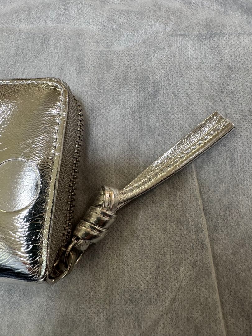 新品perche green label relaxingレザードットウォレット