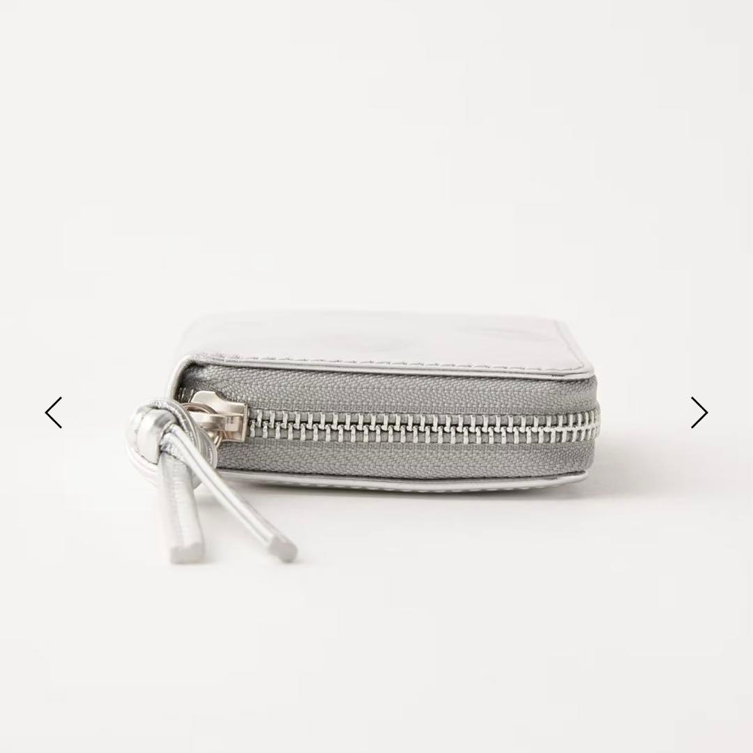 新品perche green label relaxingレザードットウォレット