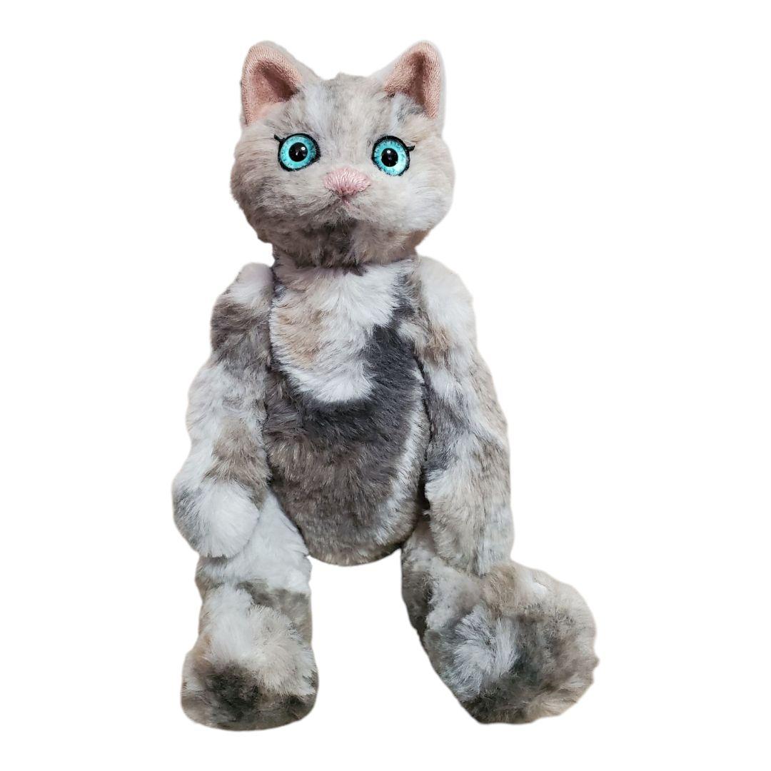 【オリジナル型紙ハンドメイド作品】ミルク三毛猫のミゾレさん