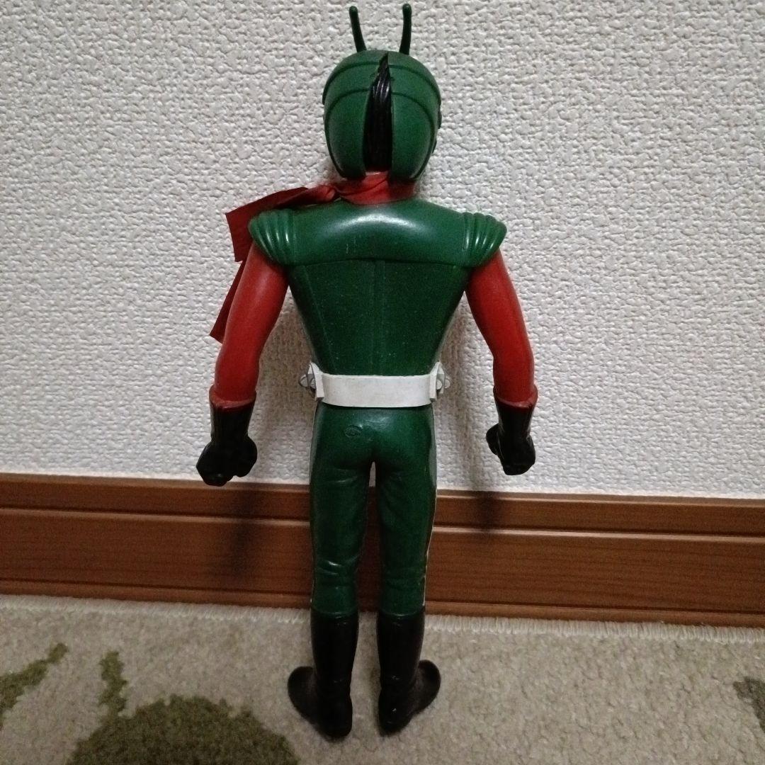 ポピー製 スカイライダー 面取れ 面替え ソフビ フィギュア　仮面取れ