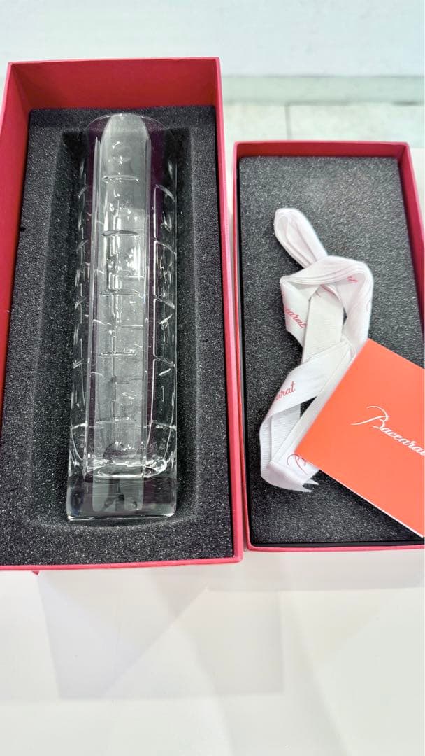 【美品】値下げしました☆バカラ一輪挿しクリスタル
