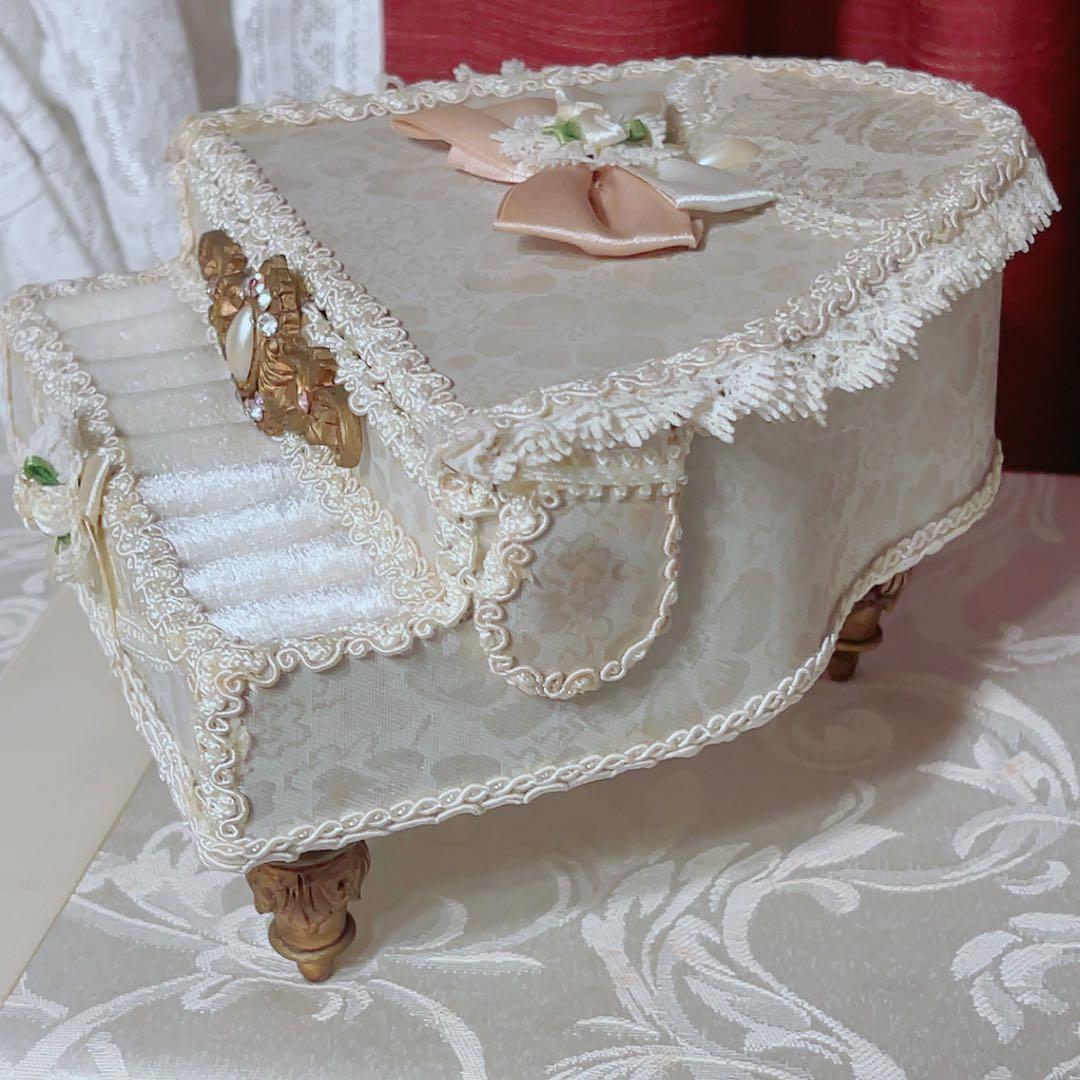 ピアノ型ジュエリーボックス+アンティークBOX