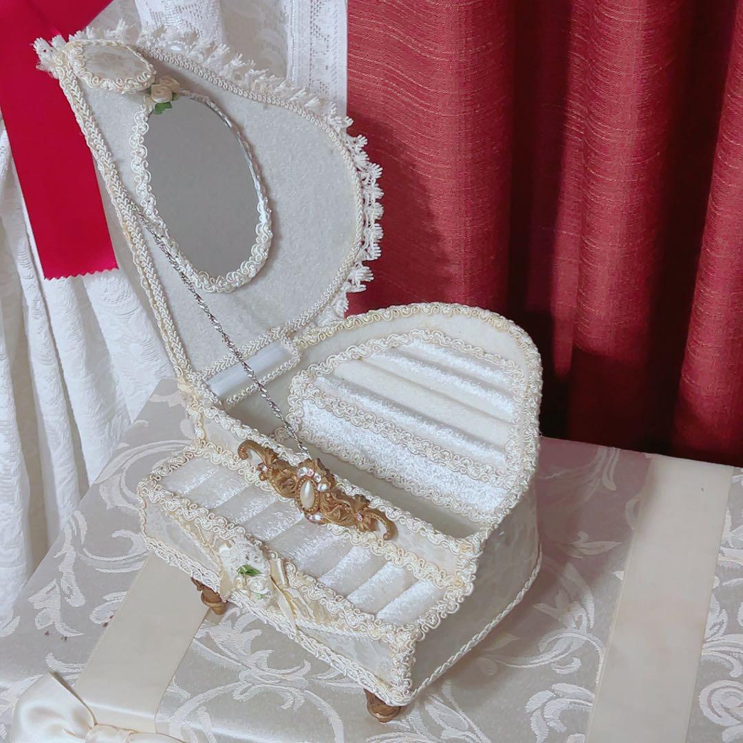 ピアノ型ジュエリーボックス+アンティークBOX